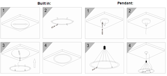 Round 600mm diameter 48w led panel light